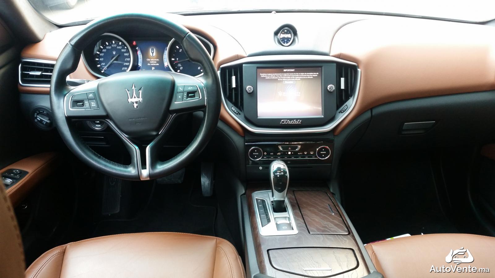 Acheter Maserati ghibli d’occation casablanca
