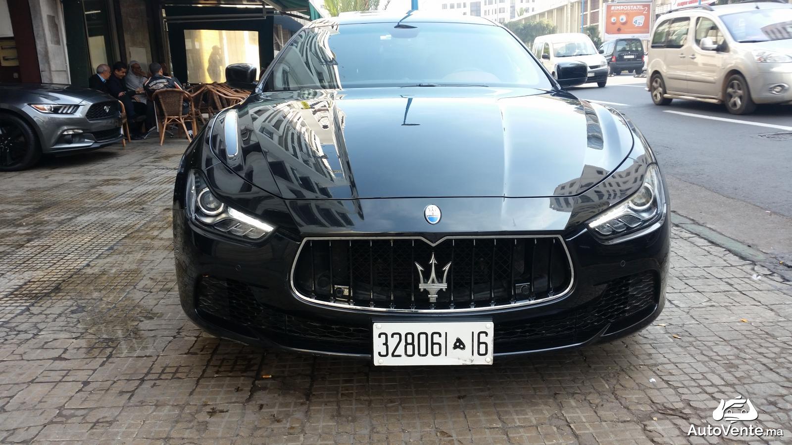 Acheter Maserati ghibli d’occation casablanca