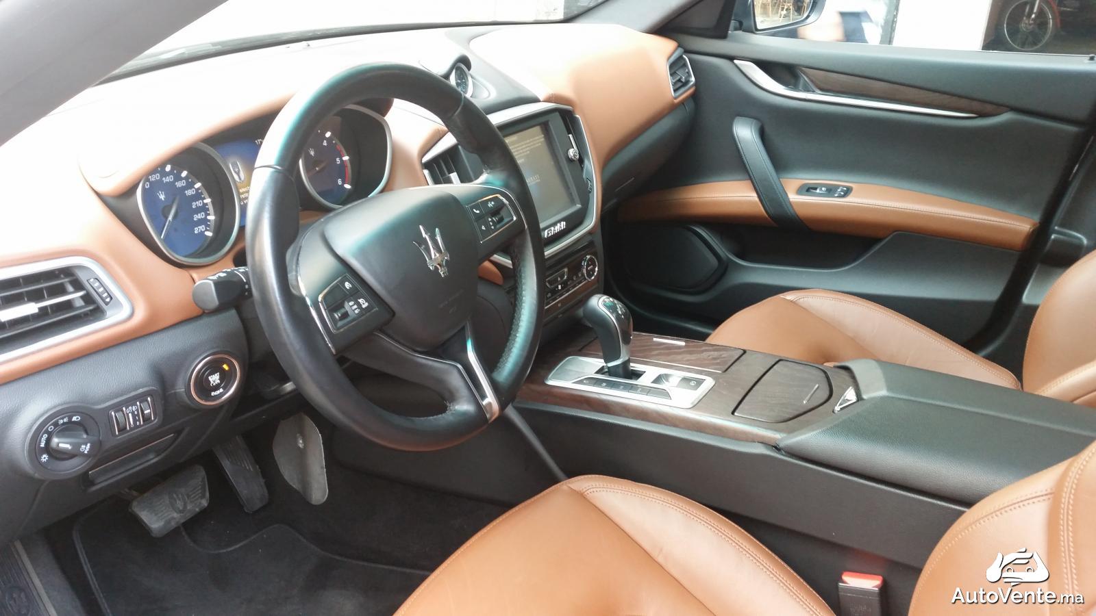 Acheter Maserati ghibli d’occation casablanca
